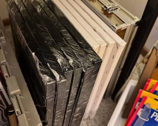 Canvasses and frames