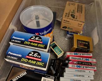 Discs and tapes