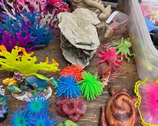 Aquarium Decor and Ocean Toys