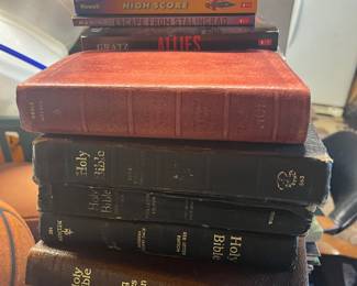 Bibles and books