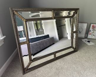 Wall mirror 48" x 37" - $300