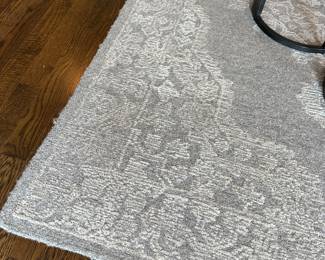 Pottery Barn 5' x 8' wool area rug - $175