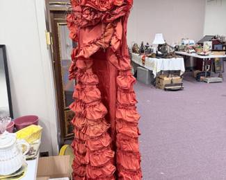 Flamingo Dress warn by Rita Hayworth Durning the 1940's