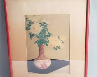 Lot # : 279 - Takahashi Shotei signed woodblock print