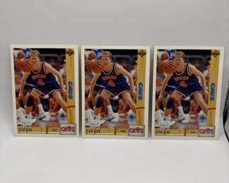 Lot # : 191 - X3 Steve Kerr Upper Deck . Cards