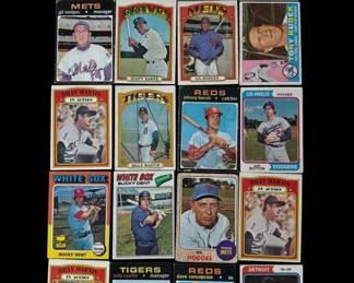 Lot # : 359h - Lot of 20 1960's-70's baseball cards