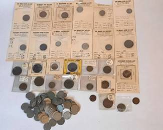 Lot # : 312h - Vintage numismatic coin collection, various years