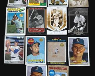 Lot # : 361h - Lot of 14 Topps Archives baseball cards