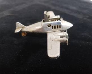 Lot # : 51 - Vintage aluminum airplane lighter