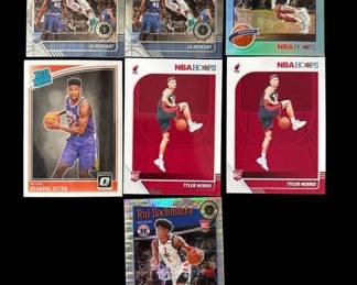 Lot # : 350h - Lot of 7 NBA rookie cards