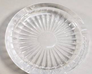 Lot # : 140 - Val St. Lambert crystal ashtray