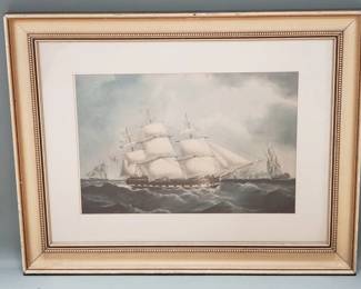 Lot # : 251 - Colored lithograph of "Lintin" by James Heard