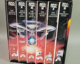 Lot # : 314 - Set of Star Trek VHS movies