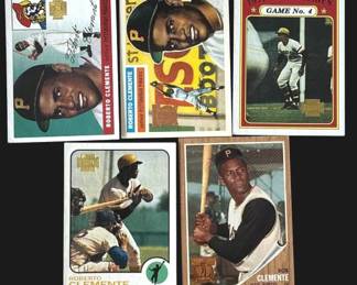 Lot # : 362h - Lot of Roberto Clemente Topps Archives cards