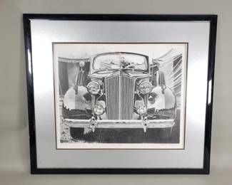 Lot # : 273 - James Farrah signed lithograph "Tops Down" 181/200