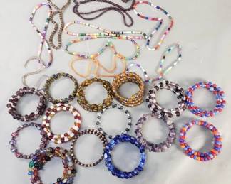 Lot # : 110 - Group of costume jewelry