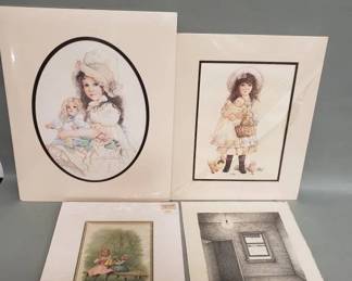 Lot # : 366 - Group of vintage prints and lithographs
