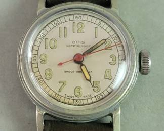 182 Lot 377 Oris Watch Co. Swiss sevenjewel windup ladies wristwatch