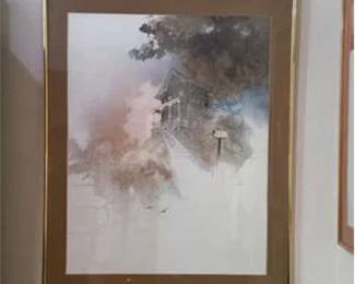 Lot #28 Mike Atkinson Limited Edition Signed & Numbered Print with Certificate – Southwestern Landscape Artwork