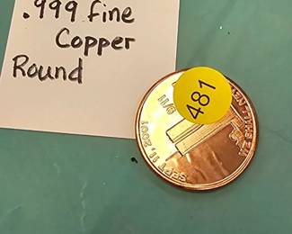 COPPER ROUND