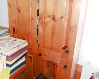 PINE ARMOIRE
