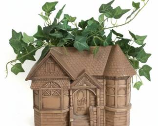 Vintage Treasure Craft Victorian House Cookie Jar