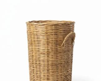 Woven Wicker Laundry Hamper with Handles