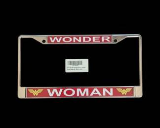 Wonder Woman Photo License Plate Frame