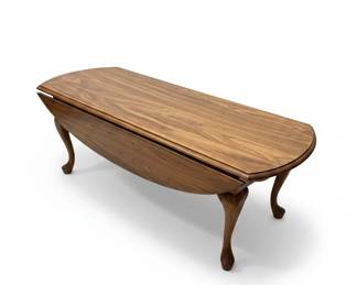 MidCentury Modern Oak DropLeaf Coffee Table