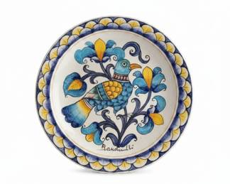 HandPainted Ceramic Plate by Randimelli