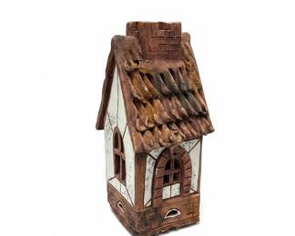 Midene Ceramic House Tea Light Holder second image