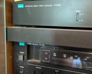 Sansui PD Turntable, R Stereo Receiver, and DM Cassette Deck second image