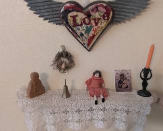 Winged Heart Love Wall Decor