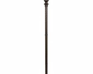 Art Nouveau Stained Glass Torchiere Floor Lamp