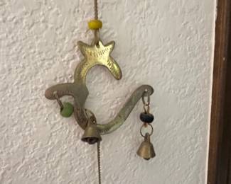 Hanging Decorative Chime with Mythical Creatures and Bells second image