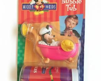 Vintage Tootsie Toy Mickeys Stuff For Kids Bubble Tub