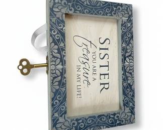 Sister You Are A Treasure In My Life Photo Frame