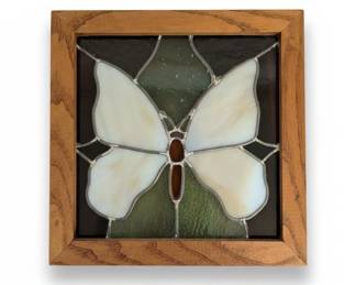 Stained Glass Butterfly Suncatcher