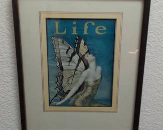Life Magazine Cover Art by W.T. Benda, The Flapper