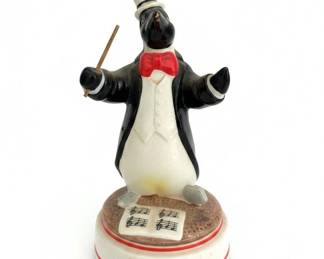 Schmid Conductor Penguin Music Box