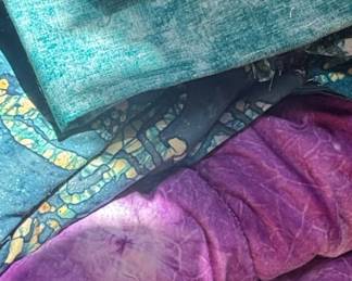 Assorted Fabric Bundles with Cupcake and Batik Prints