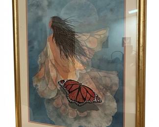 Louise Gebhard Canepa Whispers of the Monarch Print