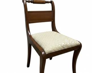 Regency Style Mahogany Dining Chairs Set of