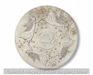 Celestial Allegory Garden Stepping Stone