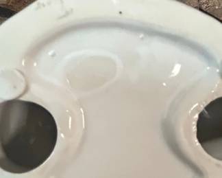 White Ceramic Buddha Votive Candle Holder second image