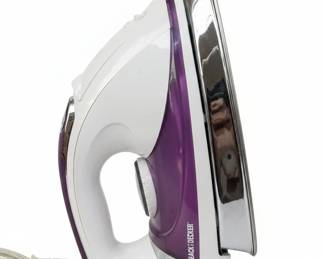 Black Decker IRS Professional Steam Iron