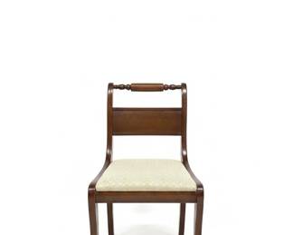 Regency Style Mahogany Dining Chairs Set of second image