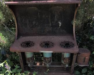 New Perfection ThreeBurner Kerosene Stove