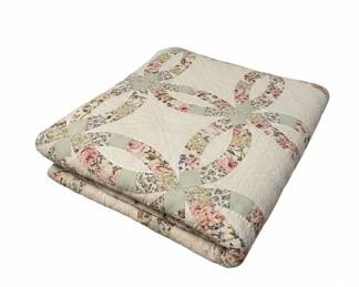 Double Wedding Ring Quilt