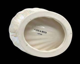 Cane Reed Japan Seashell Bath Accessory Set fourth image